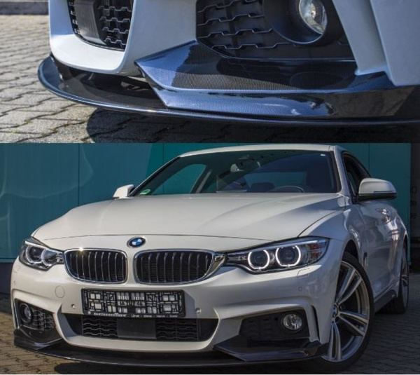 Performance Design Frontspoiler Lippe für BMW 4er F32 / F33 / F36 13-18 Carbon glanz mit ABE